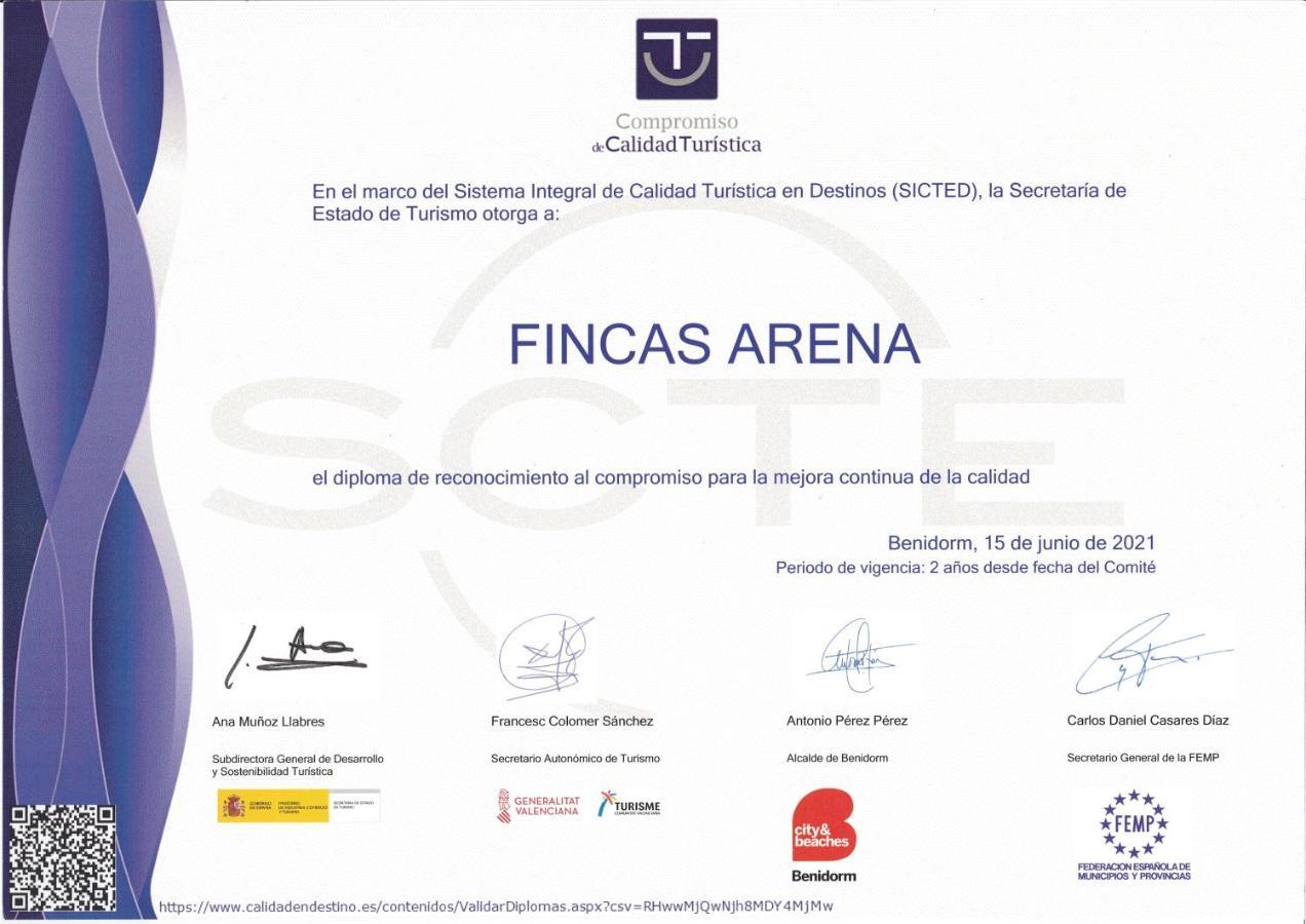 Islandia - Fincas Arena ベニドルム エクステリア 写真